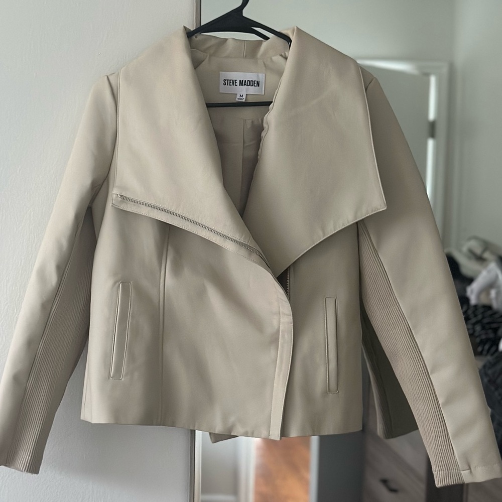 BB Dakota Steve Madden faux leather jacket size M